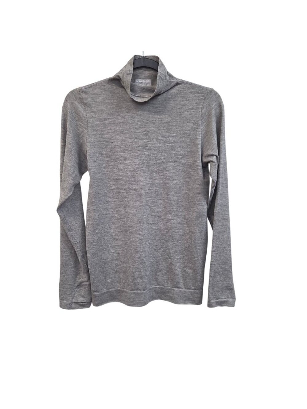 Athleta Gray Long Sleeve Turtleneck Sweater Womens Size M  4423